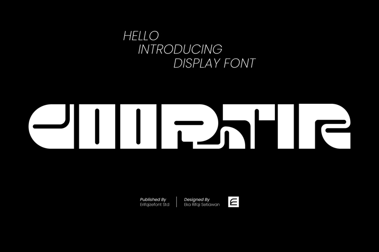 Preview of Goortir Font