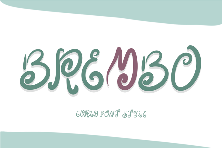 Brembo Font