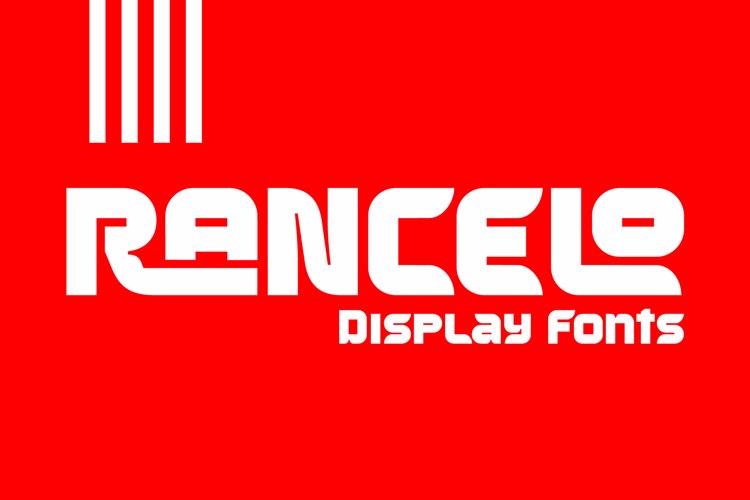 Preview of Rancelo Font