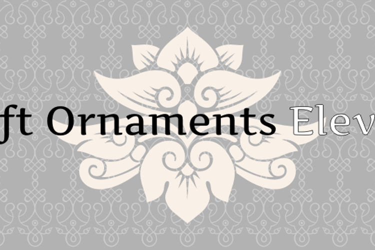 Soft Ornaments Eleven Font