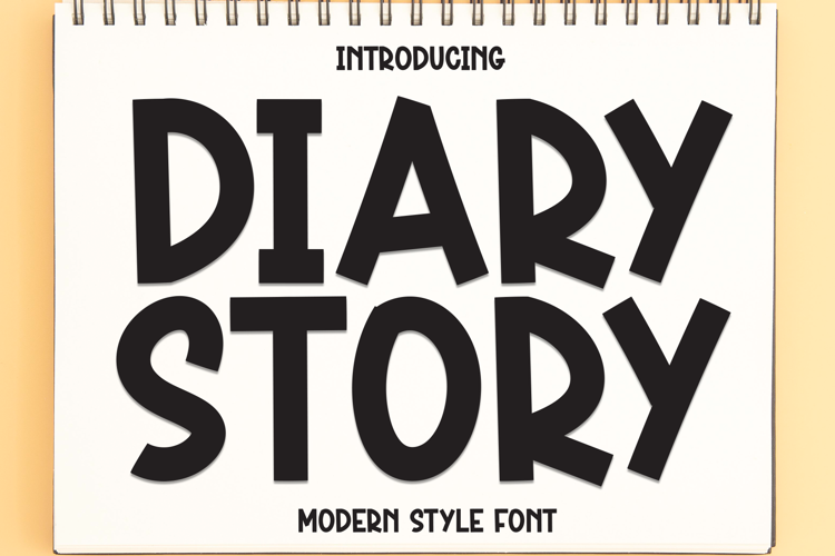 Preview of Diary Story Font