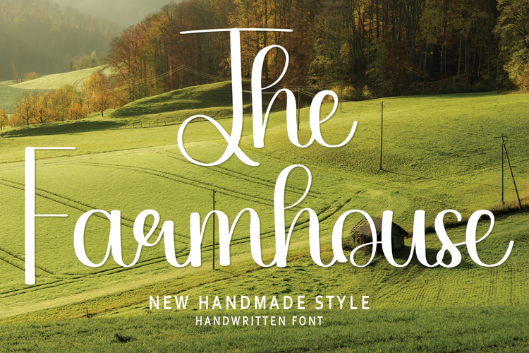 The Farmhouse Font