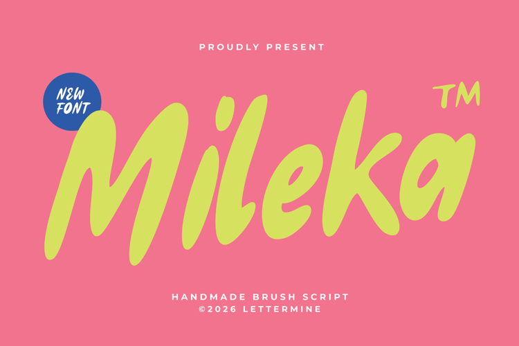 Preview of Mileka Font