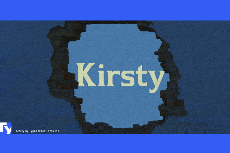 Preview of Kirsty Font
