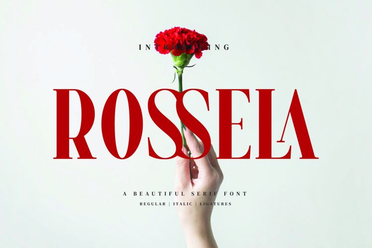 Preview of Rossela Font