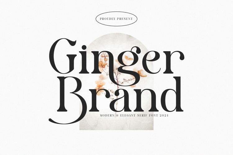 Preview of Ginger Brand Font