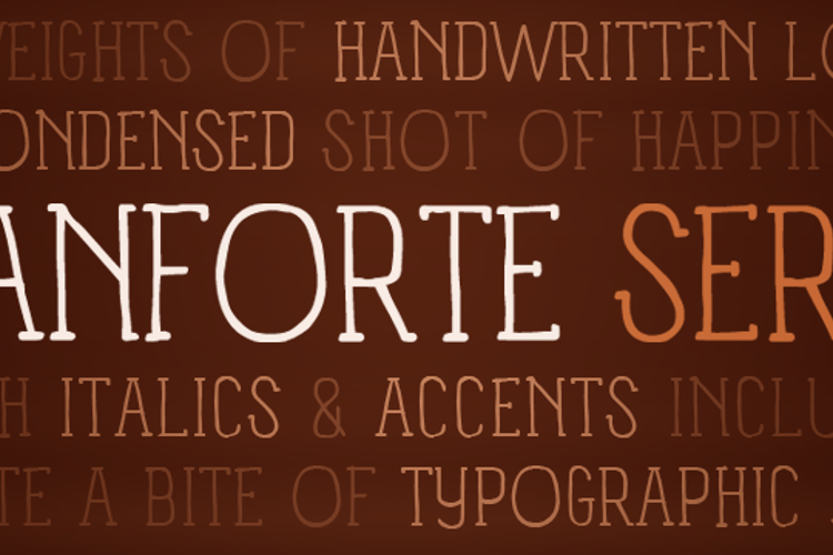 Panforte Serif Font