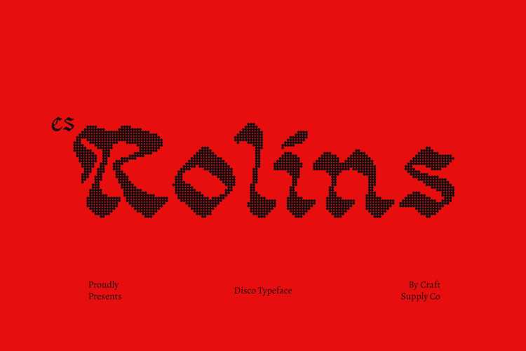 Preview of CS Rolins Disco Font