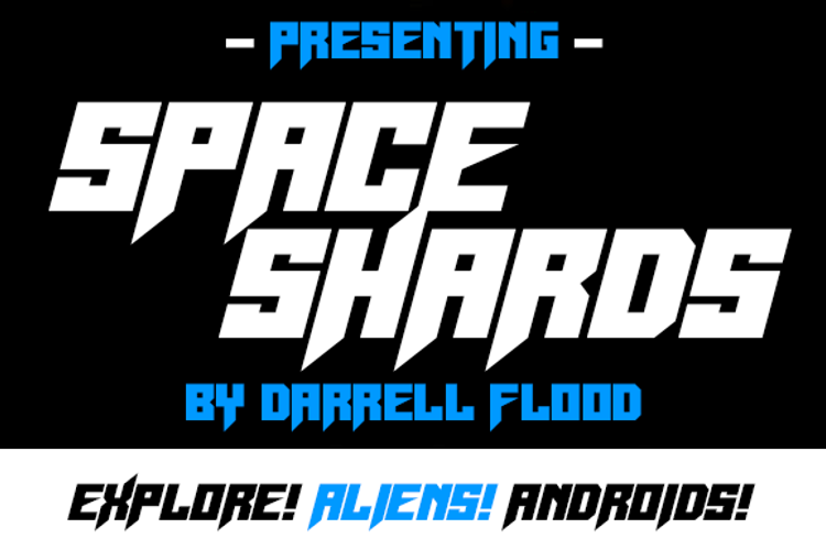 Space Shards Font