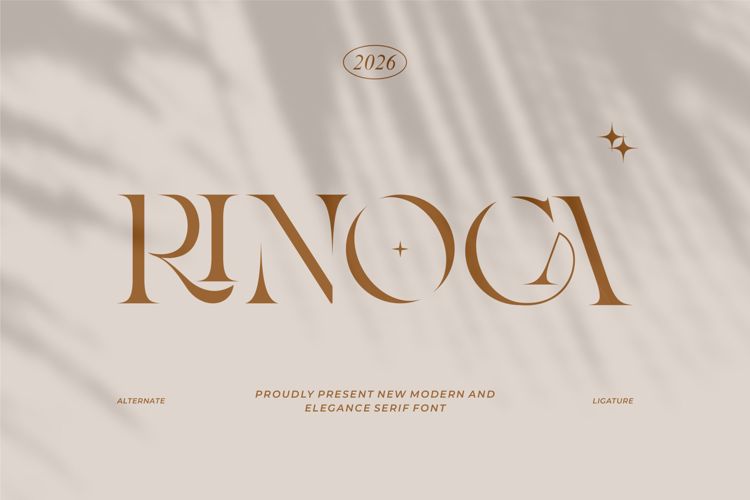 Preview of Rinoca Font
