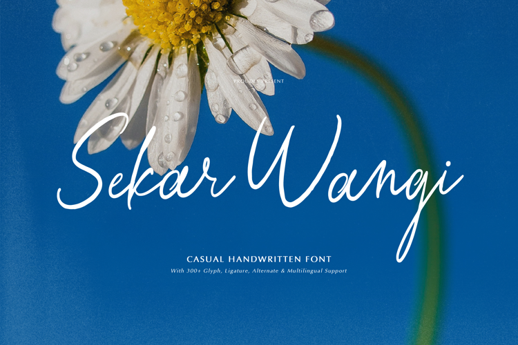 Preview of Sekar Wangi Font