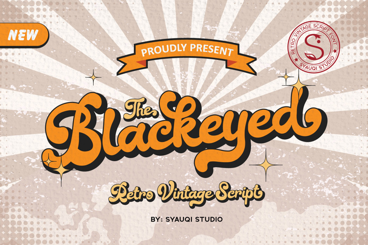 Preview of The Blackeyed Font