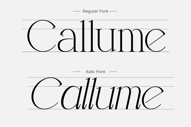 Callume Font