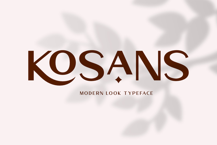 Kosans Font