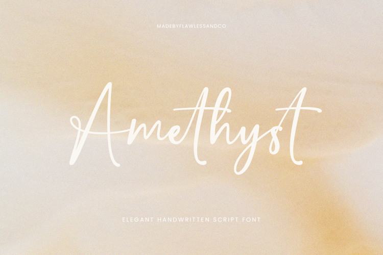 Amethyst Font | FlawlessAndCo | FontSpace