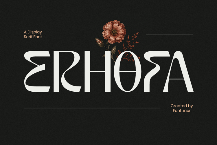 Preview of Erhofa Font