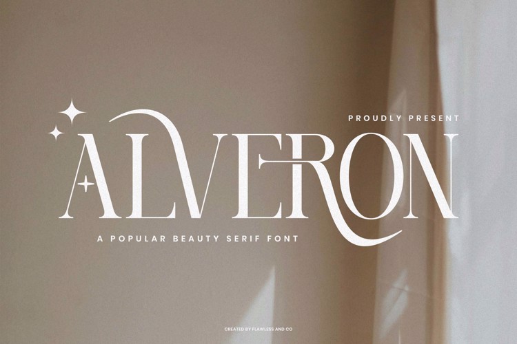 Preview of ALVERON Font