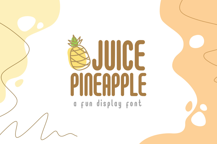 Juice Pineapple Font