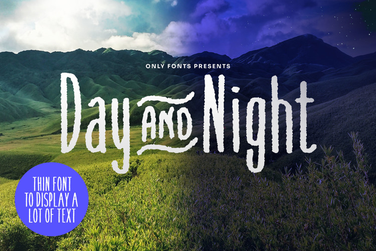Day & Night Font