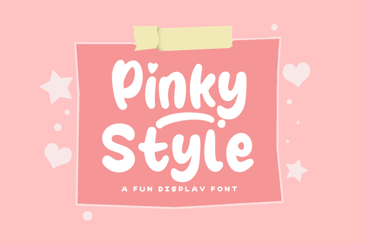 Pinky Style Font