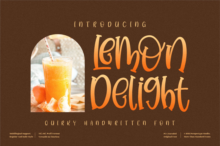 Lemon Delight Font