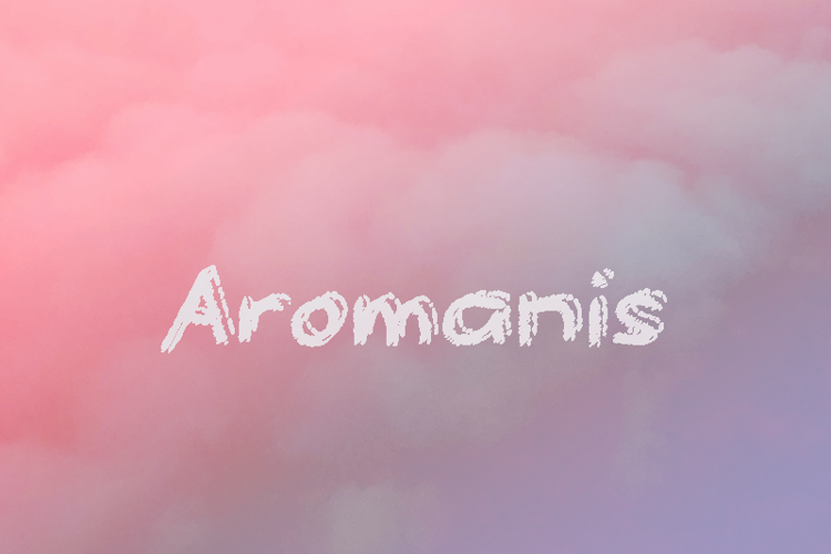 a Aromanis Font