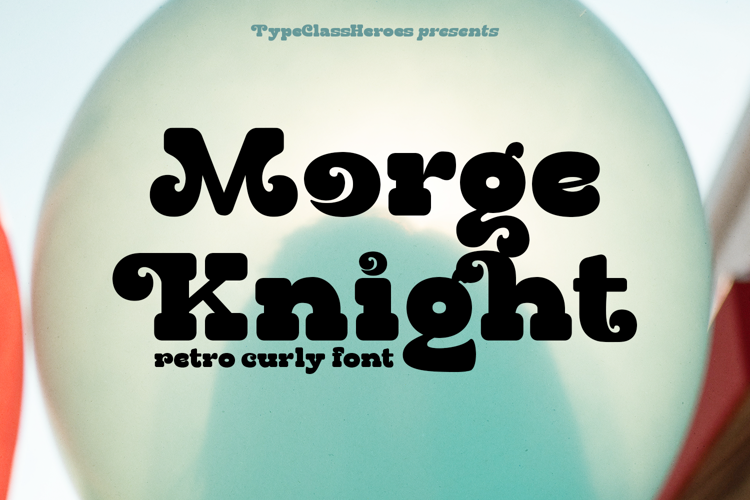 Morge Knight Font