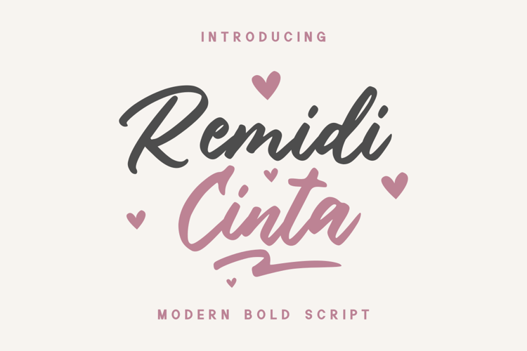 Remidi Cinta Font