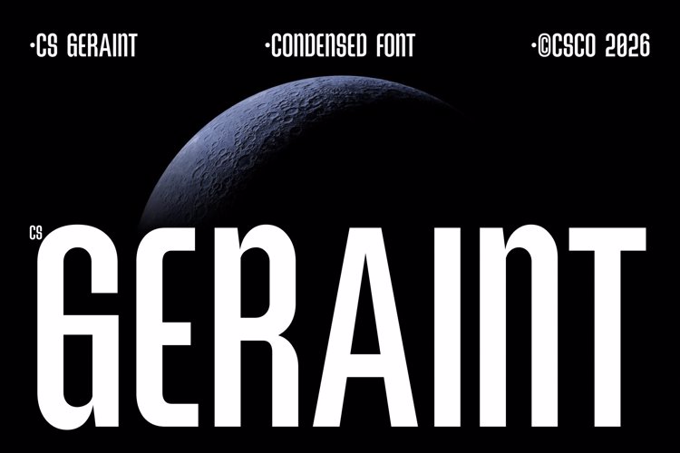 Preview of CS Geraint Font