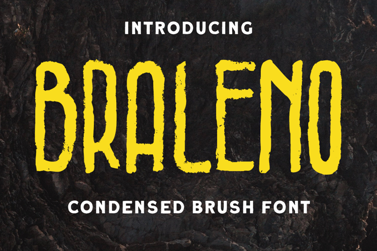 Braleno Solid Font
