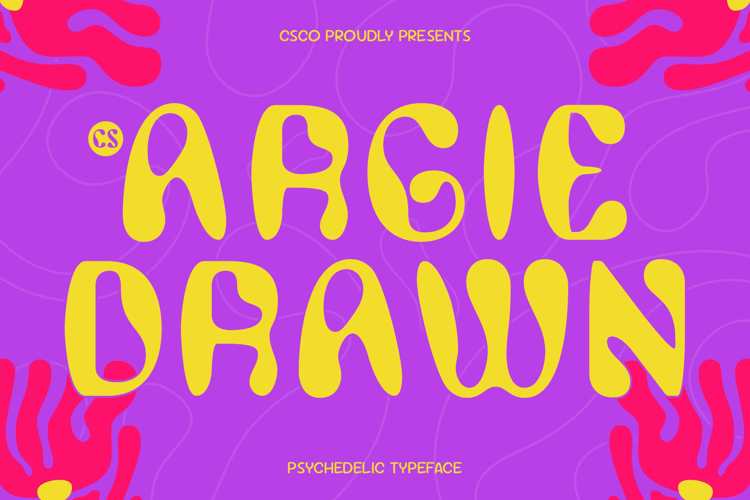 Preview of CS Argie Drawn Font