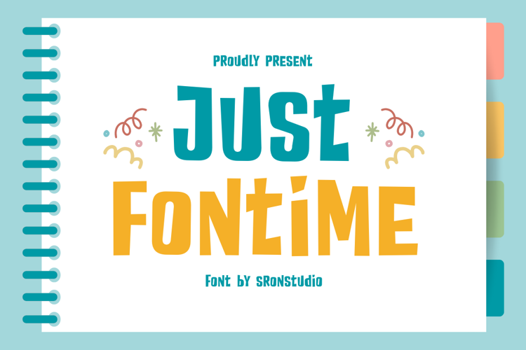 Just Fontime Font