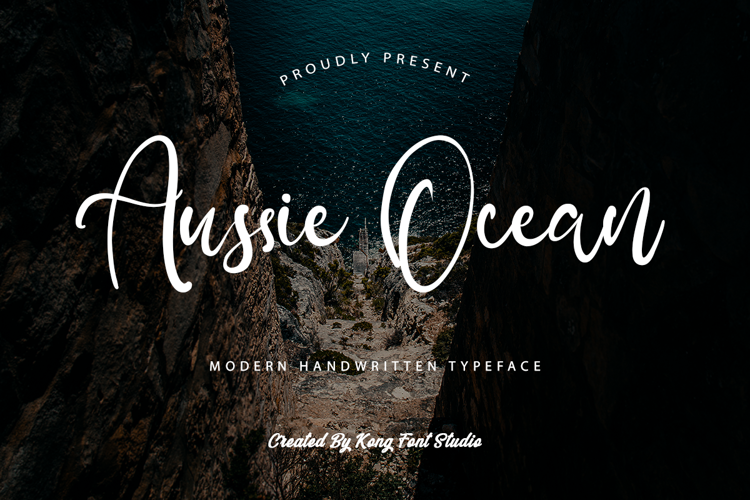 Aussie Ocean Font