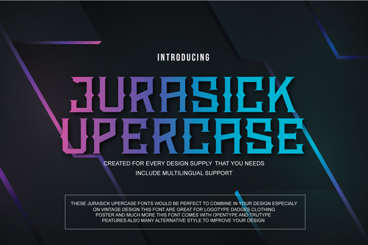 JURASICK Font