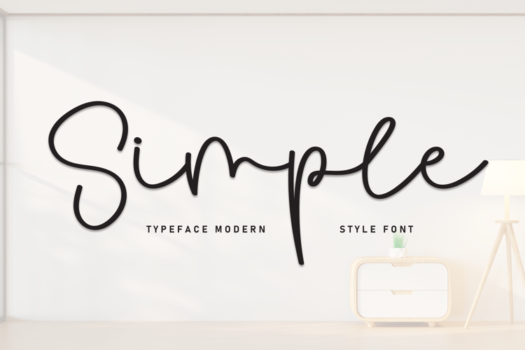 Preview of Simple Font