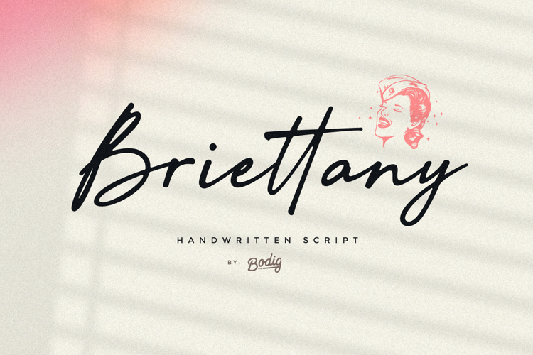 Preview of Briettany Font