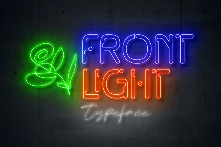 Front Light Font