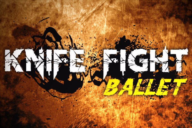 Knife Fight Ballet Font