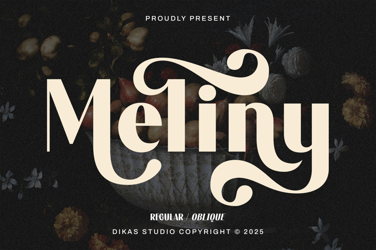 Preview of Meliny Font