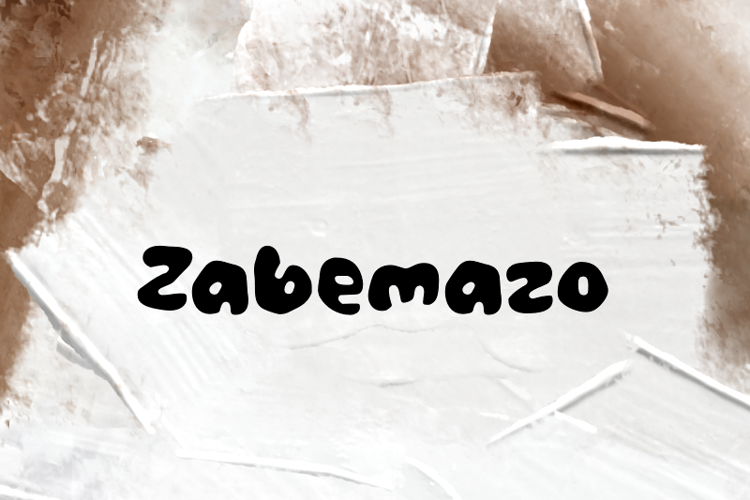 Preview of z Zabemazo Font