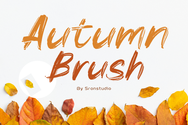 Autumn Brush Font