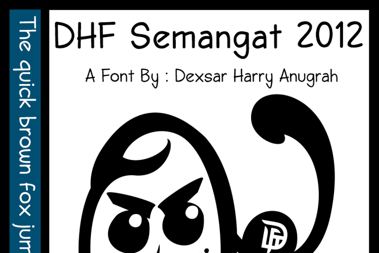 DHF Semangat 2012 Demo Font