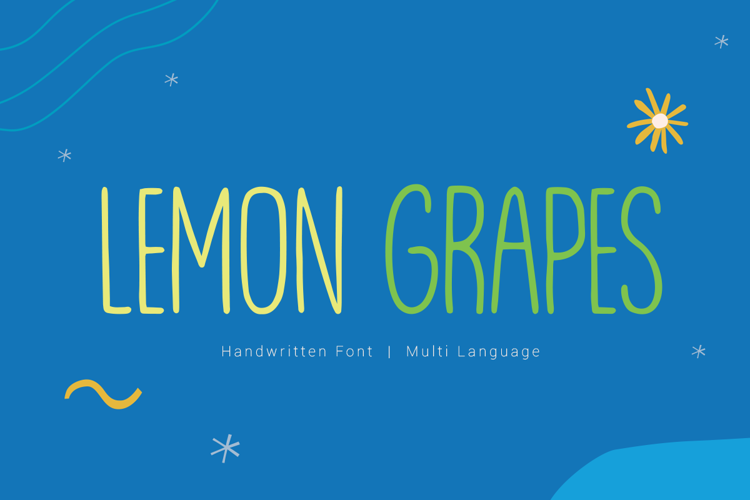 Lemon Grapes Font