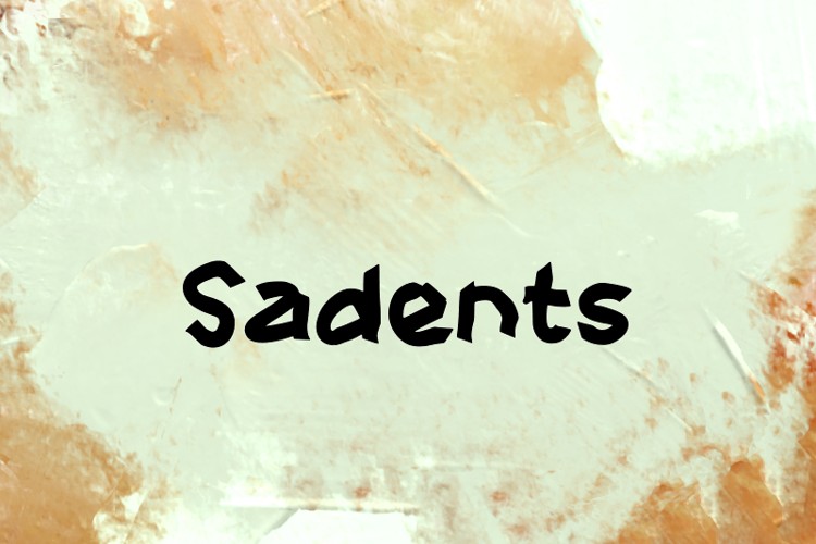 s Sadents Font