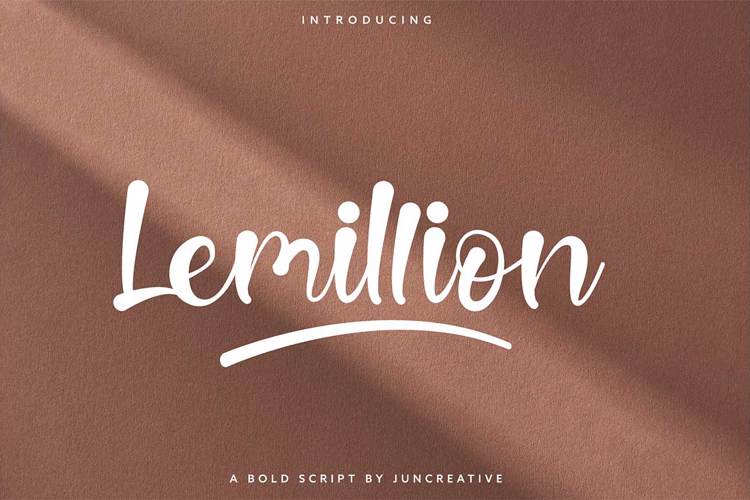 Lemillion Font
