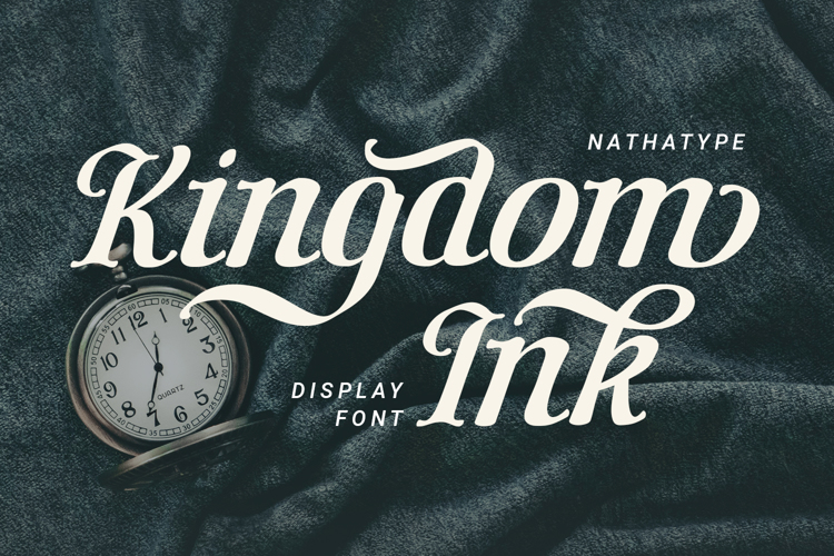 Kingdom Ink Font