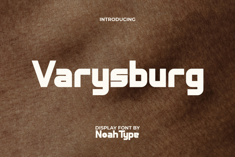 Varysburg Font