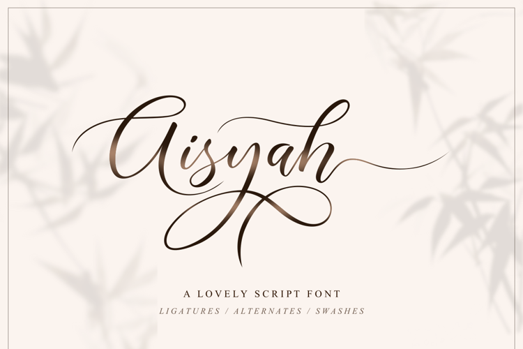 Aisyah Font