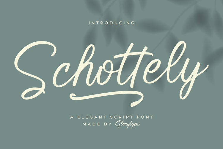 Schottely Font