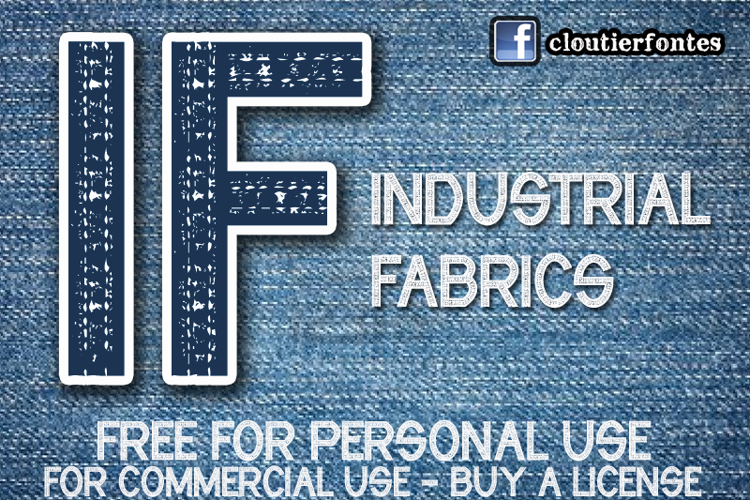 CF Industrial Fabrics Font